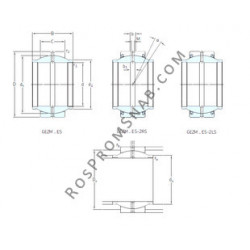 Купить Подшипник GEZM204ES-2RS SKF от официального производителя