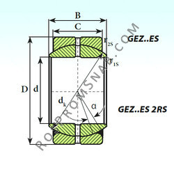 Купить Подшипник GEZ 120 ES 2RS ISB от официального производителя