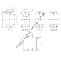 Купить Подшипник GEZ408ES-2LS SKF от официального производителя