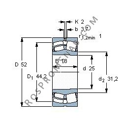 Купить Подшипник 22205 CCK.C3W33 от официального производителя