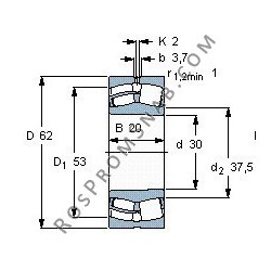 Купить Подшипник 22206 CJ.K.W33 от официального производителя