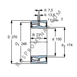 Купить Подшипник 22230 CC.W33 от официального производителя