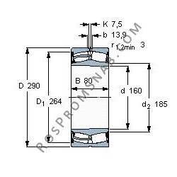 Купить Подшипник 22232 CC.C3W33 от официального производителя