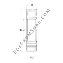 Купить Подшипник NU204 CRAFT от официального производителя