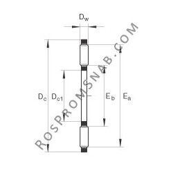 Купить Подшипник AXK130170 INA от официального производителя