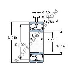 Купить Подшипник 22322 CJ.K.W33 от официального производителя