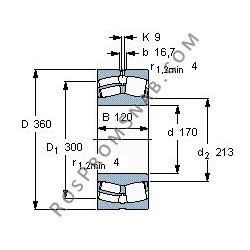 Купить Подшипник 22334 A.MA.T41A от официального производителя