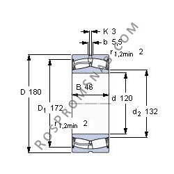 Купить Подшипник 23024 CCK.C3W33 от официального производителя