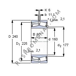 Купить Подшипник 23032 CC.C3W33 от официального производителя