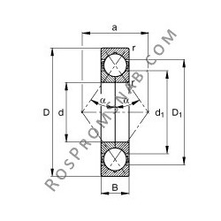 Купить Подшипник QJ205-MPA FAG от официального производителя