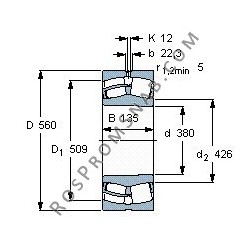 Купить Подшипник 23076 B.K.MB от официального производителя