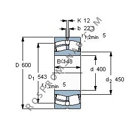 Купить Подшипник 23080 CC.C3W33 от официального производителя