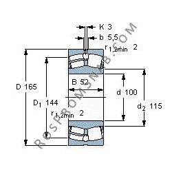 Купить Подшипник 23120 CC.C3W33 от официального производителя