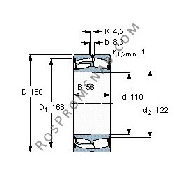 Купить Подшипник 23122 CC.C3W33 от официального производителя