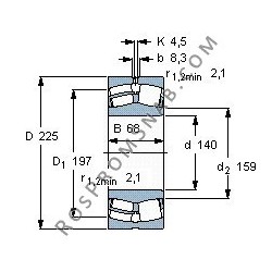 Купить Подшипник 23128 CC.C4W33 от официального производителя