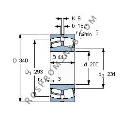 Купить Подшипник 23140 CC.W33 от официального производителя