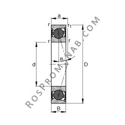 Купить Подшипник HCB7000-C-2RSD-T-P4S FAG от официального производителя