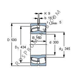 Купить Подшипник 23160 CCK.C4W33 от официального производителя