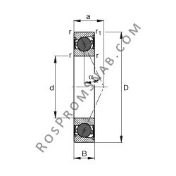 Купить Подшипник HCB7000-E-2RSD-T-P4S FAG от официального производителя