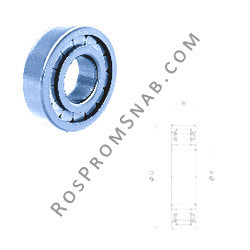 Купить Подшипник NU2306F/C3 Fersa от официального производителя