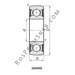 Купить Подшипник 260811 от официального производителя