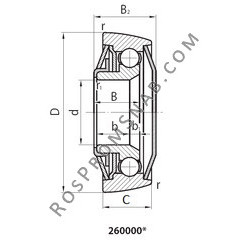 Купить Подшипник 260903 от официального производителя