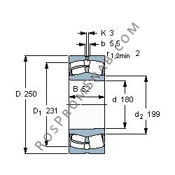 Купить Подшипник 23936 CC.C3W33 от официального производителя