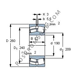 Купить Подшипник 23938 CC.C3W33 от официального производителя