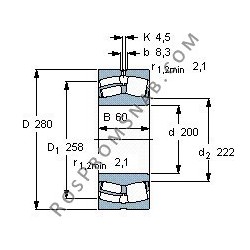 Купить Подшипник 23940 CC.C3W33 от официального производителя