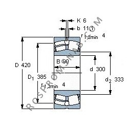 Купить подшипник 23960 B.MB от официального производителя