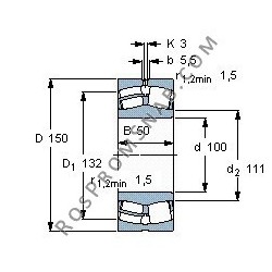 Купить Подшипник 24020 CC.C3W33 от официального производителя