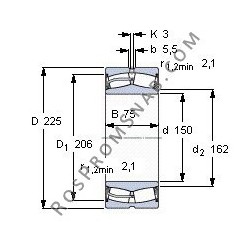 Подшипник 24030 CC.W33