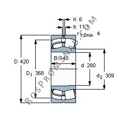 Подшипник 24056 CC.W33