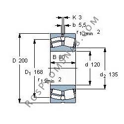 Купить Подшипник 24124 CC.C3W33 от официального производителя