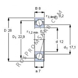 Купить Подшипник B7001 C.T.P4S.UL от официального производителя