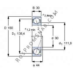 Купить Подшипник B7218 C.T.P4S.UL от официального производителя