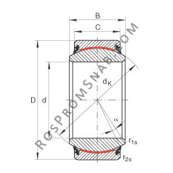 Купить Подшипник GE100-UK-2RS INA от официального производителя