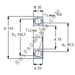 Купить подшипник hs7015 E.T.P4S.UL от официального производителя