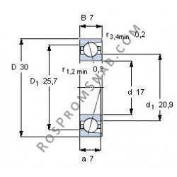 Купить Подшипник HS71903 C.T.P4S.UL от официального производителя