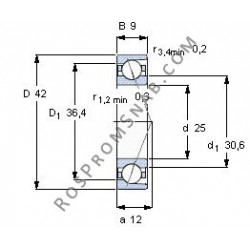 Купить Подшипник HS71905 C.T.P4S.UL от официального производителя