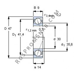 Купить подшипник HS71906 E.T.P4S.UL от официального производителя