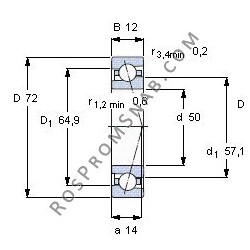 Купить подшипник HS71910 E.T.P4S.UL от официального производителя