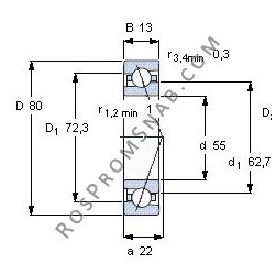 Купить Подшипник HS71911 C.T.P4S.UL от официального производителя