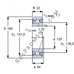 Купить Подшипник HS71924 C.T.P4S.UL от официального производителя