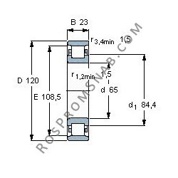 Купить Подшипник N213 E.M1.C3 от официального производителя