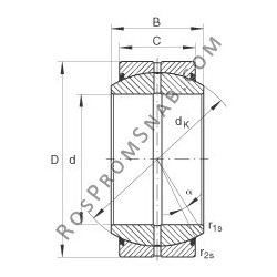 Купить Подшипник GE160-DO-2RS INA от официального производителя