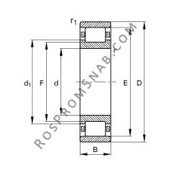 Купить Подшипник N220 E.M1 от официального производителя