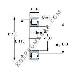 Купить Подшипник N312 E.M1 от официального производителя