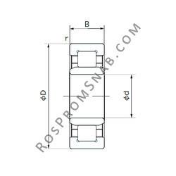 Купить Подшипник NU316TSL NACHI от официального производителя