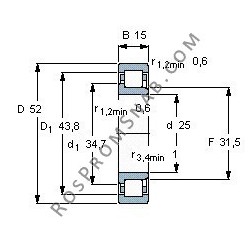 Купить Подшипник NJ205 EAP от официального производителя